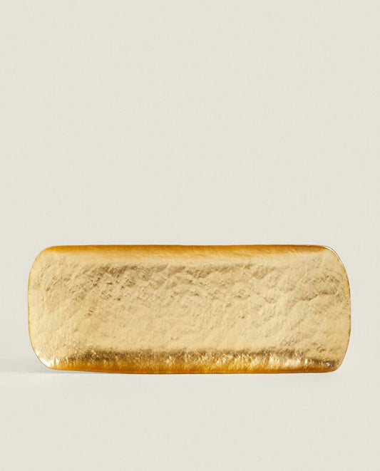 GOLDEN GLASS TABLEWARE SET