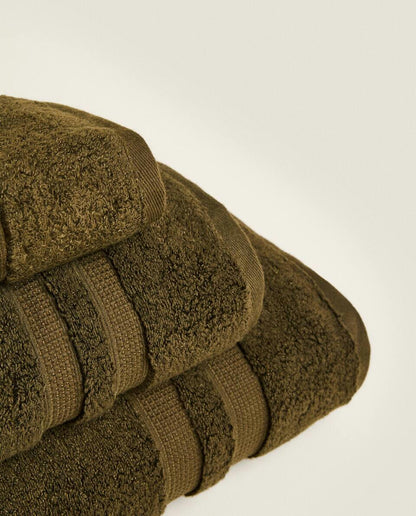 EXTRA SOFT TOWEL WITH DOUBLE BORDER